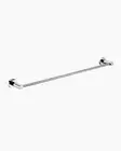 Towel Rail Single Round Holder Shelf Wall Mounted Brass Bath 750 Modern NEW
