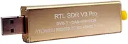 jingfei SDR Receiver V3 Pro Rtl2832 Rtl2832U R820T2 SDR for 100KHz-1.7GHz UHF VHF AM FM