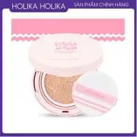 在飛比找蝦皮購物優惠-Holika Holi Pop Blur 持久氣墊,防曬霜 