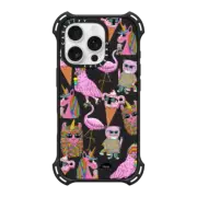 iPhone 16 Pro Bounce Case MagSafe Compatible Chilling with the Funky Cats iPhone case by Mulga