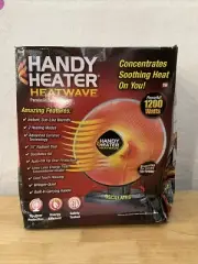 Handy Heater Heatwave Parabolic Space Heater w/ Ceramic Heating Technology 1200W
