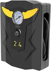 Tire Inflator Air Compressor,Portable Electric Cycling Tire Pump with Digital Pressure Gauge | Fast Cordless 150psi Pressure Gauge for Cycling Truck Motorcycle Ball