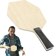 table tennis racket hexagon bat plate 5 layer wood base ping pong table racket bottom plate durable bat base table tennis equipment sports racket base beginner racket plate professional racket base