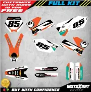 Full Custom Graphic Kit UNITY STYLE decals/stickers to fit KTM 85 SX 2006 - 2012