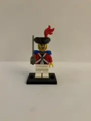 LEGO Minifigure Imperial Soldier II Officer w/Red Plume, Long Moustache pi119