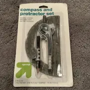 Up And Up Protractor And Compass Set