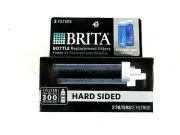 Brita Filters 2 Pk Bottle Replacement Fits Hard Sided Bottles 8N14020 NIB
