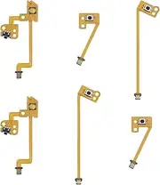 2 Set Replacement Part ZR/ZL/L Button Key Ribbon Flex Cable Compatible with Switch Joy-Con Controller
