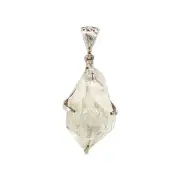 Tibetan Himalayan Quartz Crystal Pendant Necklace by Stones Desire