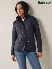 Barbour® Navy Cavalry Quilted Jacket (301584) | $413