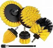 SVRITE Attachment Set Power Scrubber Brush with 1Pcs Extend Long Attachment, Drill Scrub Brush for Cleaning,B