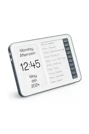 Relish Day Hub - Dementia Clock with Daily Task Manager, HD Large Screen Digi...