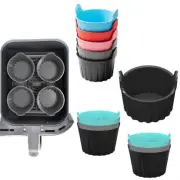 Silicone Baking Ramekins Set of 6 for Your For Air Fryer Cooking Needs