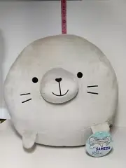 New SAMEZU Mochi Yummy Seal Plush XL 15" Stuffed Animal SS-005