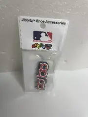Crocs Shoe Accessories BOSTON RED SOX B Logo Jibbitz New Shoe Charms 2 Pack MLB