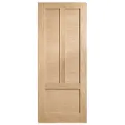 Corinthian 2340 x 820 x 35mm Internal Door White Oak Moda AMOD3