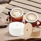 200Pcs Unbleached Percolator Coffee Filters Round Coffee Filter Paper Espresso