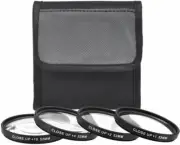 52mm Close Up Macro Lens Kit for Nikon 18-55mm, 55-200mm, 50mm f/1.8D Lenses