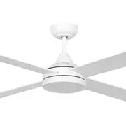 Eglo Broadbeach 52" DC Ceiling Fan with 20W LED Tri Colour & Remote Control-White