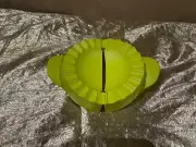 New Tupperware Pie Press Half Circle Empanada Maker Dough Beautiful Lime Green