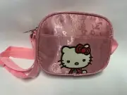 Sanrio for hello kitty Pink Backpack - Cute Printed Shoulder Bag Zipper NWOT
