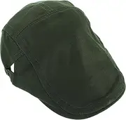 [CALLARON] Fashionable Beret Grey Vintage Beret Hat for Women Lined Cloth Hat Stylish for Everyday