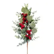 22" Artificial Mixed Eucalyptus and Berries Floral Spray