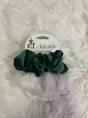 Elf X Kitsch Scrunchies Scrunchie 2pc Set Christmas Holiday Party Stocking Gift