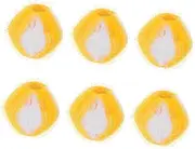 HOMSFOU Laundry Ball Hair Remover 6pcs Pet Hair Catcher for Washing Machine Lint Traps Ball Reusable