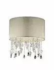 Luxury Drape Crystal Gold Peach Ceiling Lamp -OK LIGHTING 5125H