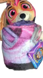 Paw Patrol Hugger Plush w/ 46" x 60" Silk Touch Throw Skye