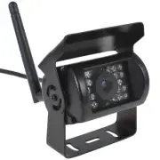 2510 2.4GHz Wireless 18 IR LEDs CCD Reversing Camera 12-24V For 2.4G Car Monitor