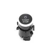 Hot Black Start Stop Push Button Starter Switch for Audi Q4 e-tron 2022-2025 (for: Audi)