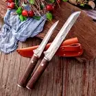 Boning Knife Kitchen Chef Butcher Slicing Peel Forged Steel Wood Handle Handmade