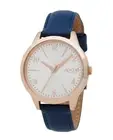 Rip Curl Womens TAYLOR LEATHER SURF WATCH - A2939G Rose Gold Navy Rrp $199.99