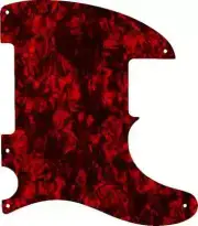 WD Custom Pickguard For Fender Esquire Or Telecaster #28DRP Dark Red Pearl/Bl...