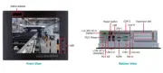 TPC-1212TR-SBDCR-R11:SB102 12.1" Panel PC,H61 chipset, Aluminum Front Bezel ,Res