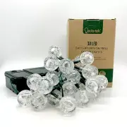 30 LED Battery Crystal Ball String Lights for Home Outdoor Garden Party
