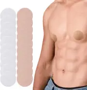 100 Pieces Disposable Nipple Covers for Men, anti Chafing Stick Protector for Ru