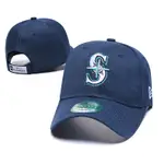 MLB SEATTLE MARINERS 西雅圖水手棒球帽 男女通用 可調整彎簷帽 嘻哈帽 遮陽帽 戶外 運動帽 時尚帽