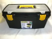 New RIMAX 2pc. 19" High Impact Plastic Tool Box With Top Storage-Shop-Home-Cabin