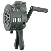 6X(Emergency Hand Crank Siren Horn 110DB Manual Operated Warning School6654