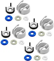 4 Set Fuel Injector Seal Repair Kit Fits for Volkswagen Eos Tiguan GTI CC Passat Beetle Jetta Audi A3 A4 Q5 A6 A6 Quattro, Replace 06H998907A, 06H 998 907, 06G998907, 06J 998 907, 06J998907A