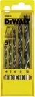 Dewalt DT4535-QZ Bits Plastic Box 5 Pieces