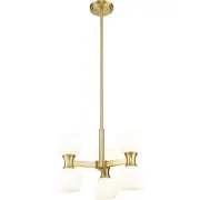 Z-Lite 494-6MGLD Artemis 6 Light 18 inch Modern Gold Chandelier Ceiling Light