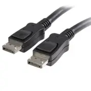 StarTech 10 ft Certified DisplayPort 1.2 Cable with Latches M/M - DisplayPort 4k