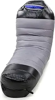 Hiker Down Sleeping Bag, 0 Degree F 800 Fill Power Hydrophobic Goose Down Sleeping Bag - Sleeping Bag Ultra Lightweight Men's and Women's for Backpacking