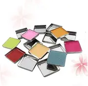VINTORKY Eyeshadow Blusher Pressed Empty Metal Pans 56pc Square Tin Pans Magnetic Compatibility