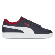 Puma Smash 3.0 L Lace Up Youth Boys Blue Sneakers Casual Shoes 39203104