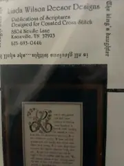 Linda Wilson Reesor Designs Cross Stitch LR 04 Psalm 45